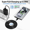 S24 S23 S22 Ultra Charger Samsung Cargador Android de 25 W C