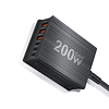 SITONG 200W GaN III 6 puertos USB C Estación de carga rápida