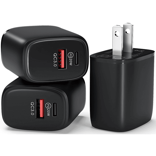 Bloque de cargador de pared USB C - Adaptador de corriente d