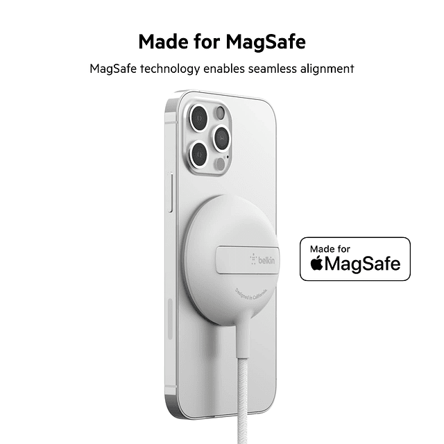 Cargador inalámbrico para MagSafe, plataforma de carga rápid