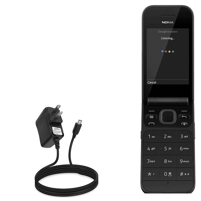 Cargador Compatible con Nokia 2720 Flip - Cargador de Pared