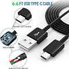 Cargador rápido Samsung con cable USB tipo C de 6 pies para