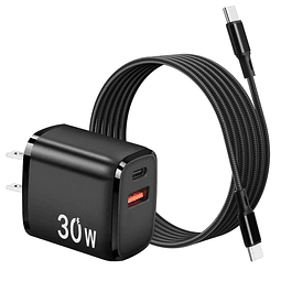 Cargador de pared USB C de 30 W para Google Pixel 8 8 Pro 7