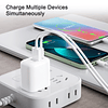 Cargador de pared USB C de 20 W, adaptador de corriente USB