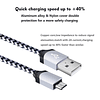 Cargador de pared USB Cable micro USB, 4Kit Bloque de carga