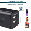 Bloque de carga multipuerto USB, estación de enchufe de pare