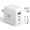 Bloque de cargador USB C, 65W tipo C súper rápido, cargador