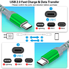 Paquete de 2 bloques de cargador rápido USB C de 35 W tipo C