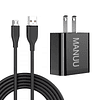 Cargador rápido micro USB, cable de carga USB Android, carga