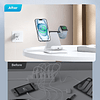 Cargador inalámbrico magnético para iPhone - Estación de car