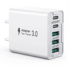 Cargador de pared USB C, estación de carga USB, adaptador de