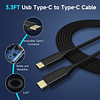 Bloque de cargador de pared USB C de 45 W con cable de 3.3 p