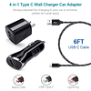 Cable cargador USB tipo C para Moto Motorola G Power G Stylu