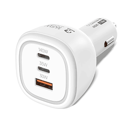 ® 165W USB C Cargador de Coche 3 Puertos 140 Watts PD3.1 PPS