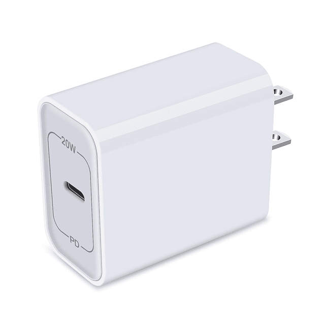 Cargador de pared USB C Adaptador de carga rápida para iPhon