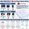 Kit de cargador inalámbrico plegable 3 en 1 CON adaptador PD