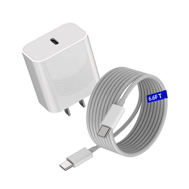 Cargador USB C compatible para iPhone 15 Pro Max Plus Cable