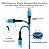 Paquete de 3 cables USB tipo C para Samsung S23, carga rápid