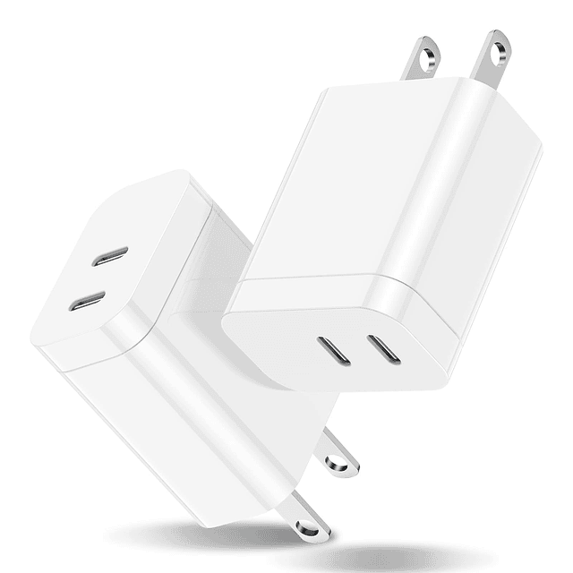 Bloque de cargador rápido USB C, para Apple certificado, paq