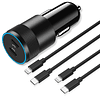 【Certificado MFI】 Cargador de coche USB C de 40 W, adaptador