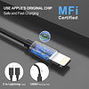 【Certificado MFI】 Cargador de coche USB C de 40 W, adaptador