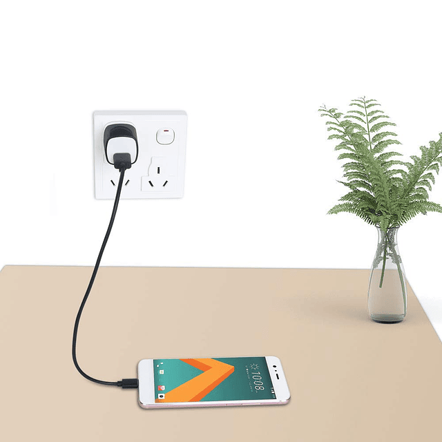 Adaptador de pared, cargador de pared USB, paquete de 6, 1A