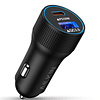 Cargador de coche USB C de 48 W, adaptador de encendedor de