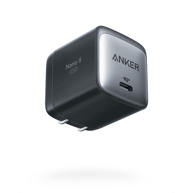 Cargador USB C, cargador 713 Nano II 45W, cargador plegable