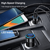 Cargador de coche USB C de carga rápida para iPhone 16 15 Pr