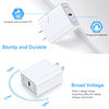 Adaptador de corriente USB-C de 20 W, cargador de iPhone, ca