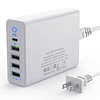 Cargador de pared USB, bloque de carga rápida multipuerto, c