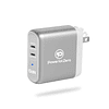 Cargador de pared USB C de carga rápida - 68W 2 puertos GaN