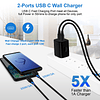 A15 A55 Samsung Charger Block 25W USB C Android Wall Charger