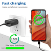 Cargador rápido USB C tipo pared Super carga, paquete de 2 c