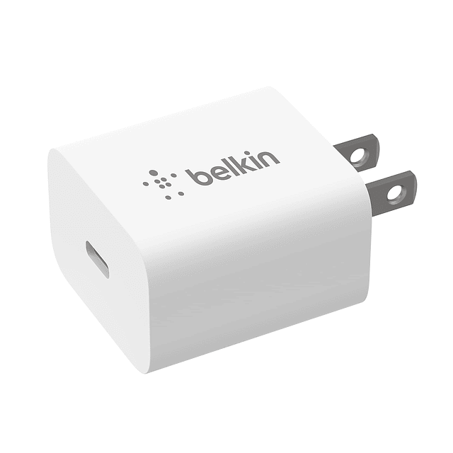 Cargador de pared de 20 W, bloque de cargador USB-C, bloque