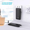 Cargador portátil de 10000 mAh, batería externa delgada con