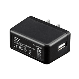 Cargador de pared USB - Adaptador de corriente CA de 5 V 2 A