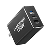 Bloque de cargador USB C de 130 W, cargador de pared rápido