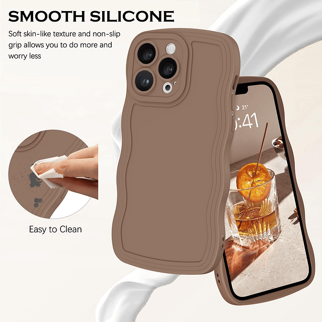 Diseñado para iPhone 13 Pro Max Funda de 6,7 pulgadas, cubie