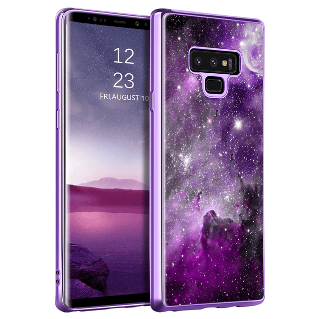 Funda para Galaxy Note 9, Slim Fit Brilla en la Oscuridad, a