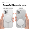 Funda magnética de silicona compatible con iPhone 12 y iPhon