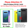 Funda para Galaxy S10, funda para Samsung Galaxy S10, con pr