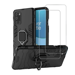 para OnePlus 8T Funda con protector de pantalla (paquete de