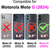 Diseñado para Motorola Moto G 5G 2024 Funda tipo cartera, fu