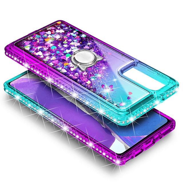 Diseñado para Samsung Galaxy A03S, funda para teléfono AO3S,