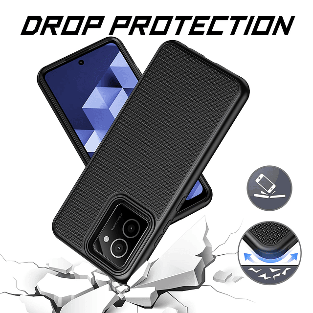 Compatible con Funda hmd Vibe, con Protector de Pantalla de