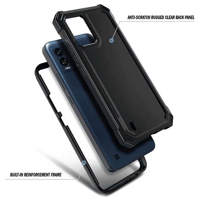 Diseñado para BLU View Speed ​​5G Funda para teléfono con [P