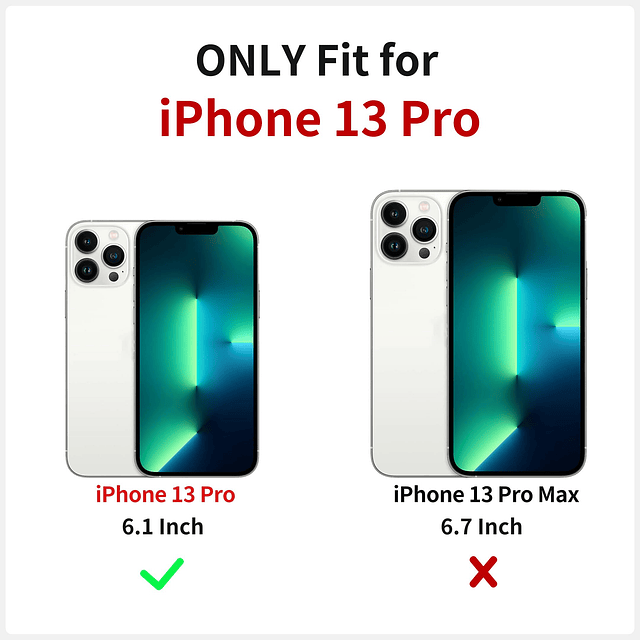 Diseñado para iPhone 13 Pro 6.1 pulgadas, diseño de estampad
