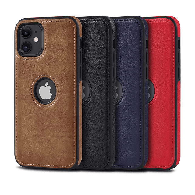 Diseño Compatible con iPhone 11 Funda de Cuero de Lujo Busin