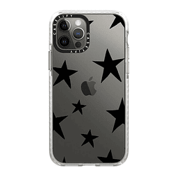 Estuche Impact para iPhone 12/12 Pro - Estrellas Negras - Cl